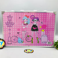 145Pcs Premium Girls Themed Kids Painting Kit Briefcase