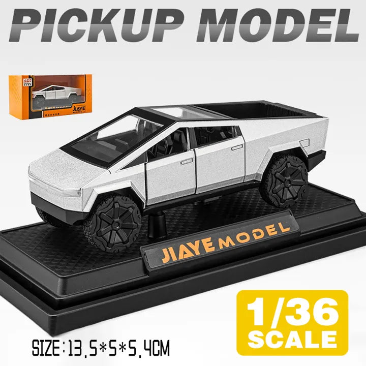 1:36 Diecast Tesla Pickup Truck