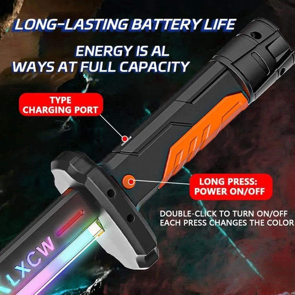 2in1 Kids Light-up Sword With Smoke & Sound