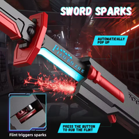 2in1 Kids Light-up Sword With Sound & Smoke 