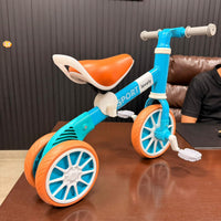 2in1 Kids Mini Tricycle & Balance Bike - Blue