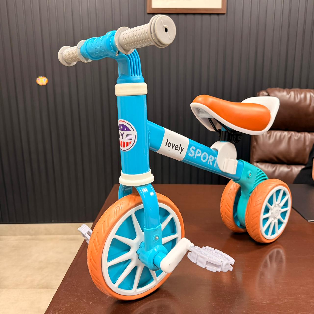 2in1 Kids Mini Tricycle & Balance Bike - Blue
