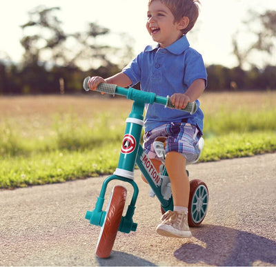 2in1 Kids Mini Tricycle & Balance Bike - Blue