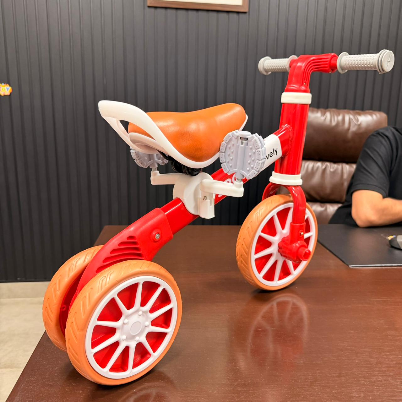 2in1 Kids Mini Tricycle & Balance Bike - Red