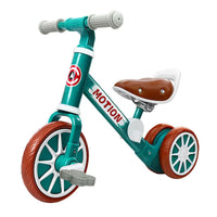 2in1 Kids Mini Tricycle & Balance Bike - Blue