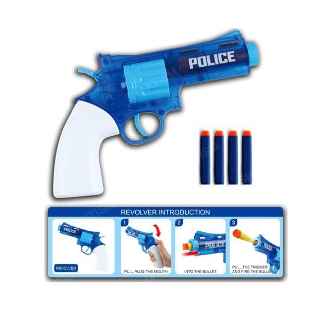 2in1 Police Protector Soft Bullet & Water Shooting Revolver