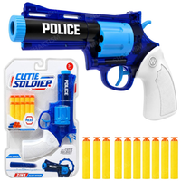2in1 Police Protector Soft Bullet & Water Shooting Revolver