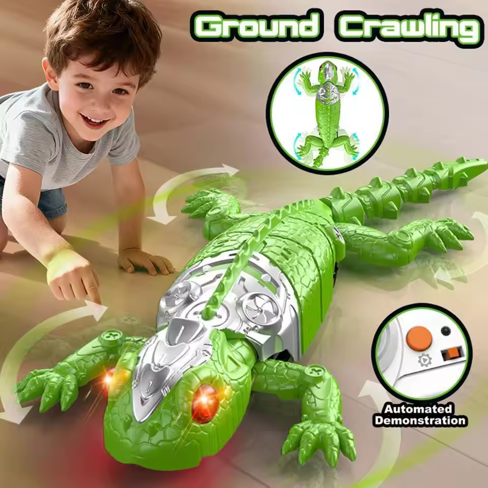 2in1 Remote Control Multi-functional Wall Climbing Lizard