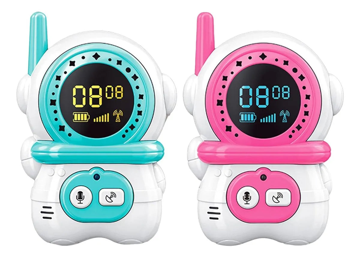 2Pcs Kids Mini Walkie Talkie Watch