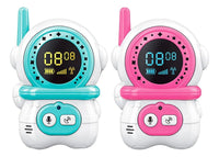 2Pcs Kids Mini Walkie Talkie Watch