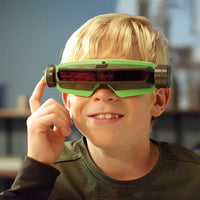 2Pcs Kids Pretend Play Laser Shoot Binocular Toy