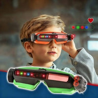 2Pcs Kids Pretend Play Laser Shoot Binocular Toy