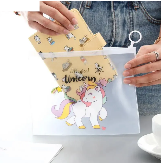 Magical Unicorn Transparent Pouch - Assortment