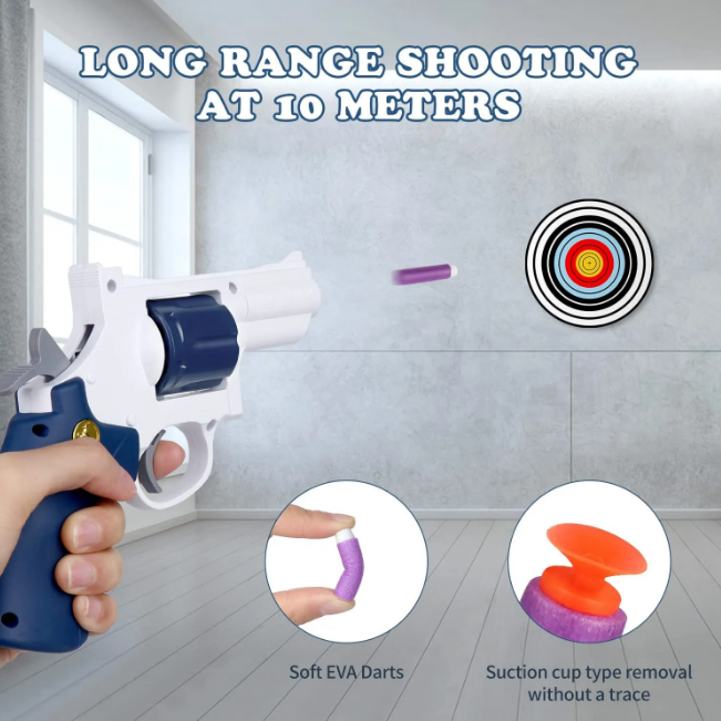 Soft Bullet Gun Revolver