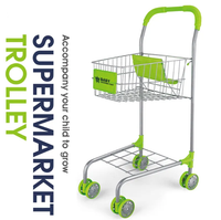 Supermarket Metal Trolley-Baby Shopping Cart