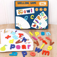 Wooden Spelling Game Educational Toy