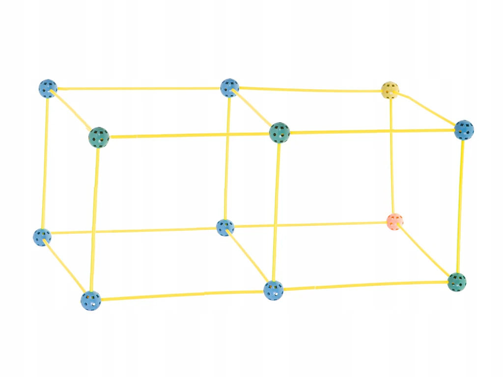 3D DIY Pipe Connecting Building Blocks