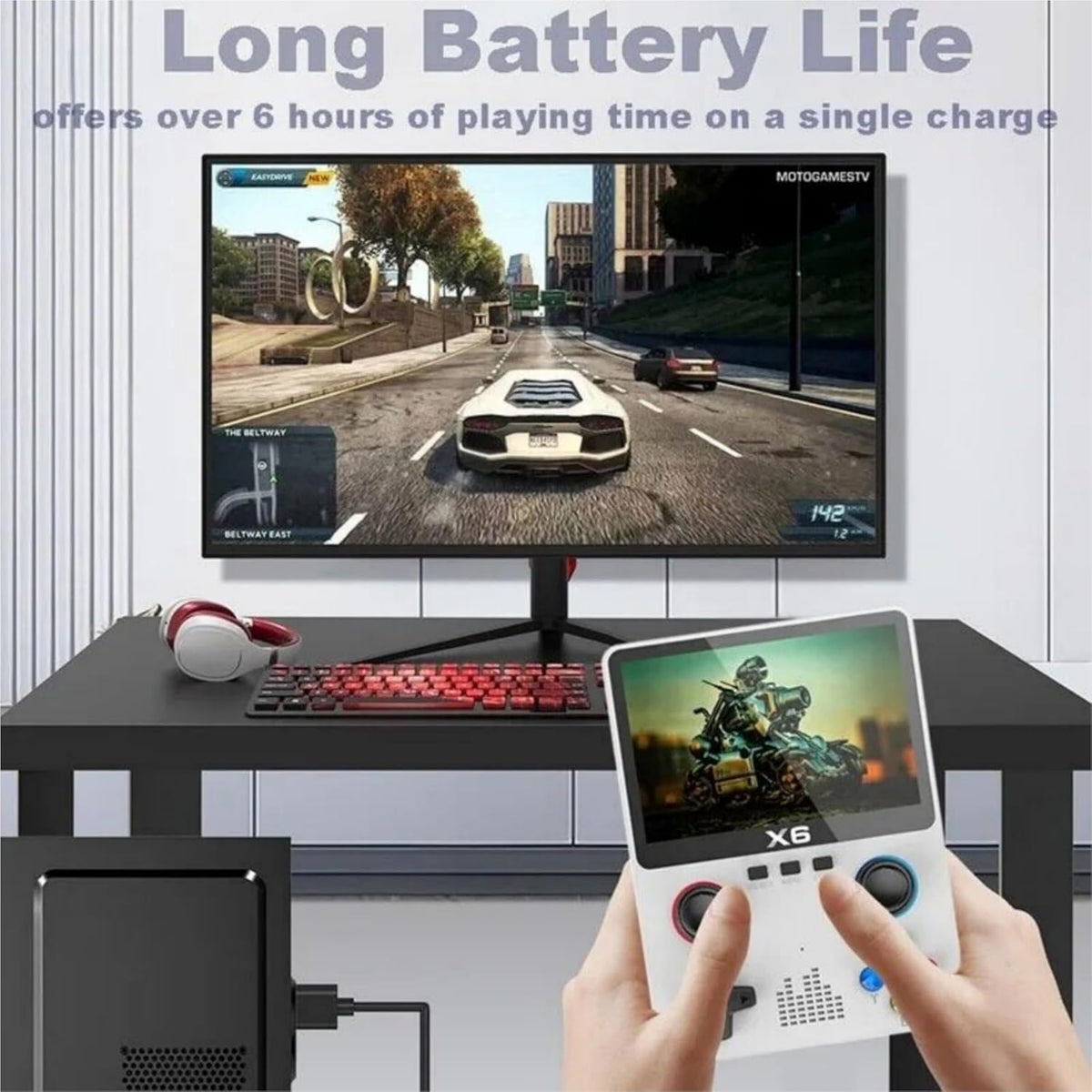 3.5 Inch Handheld Arcade Console Game