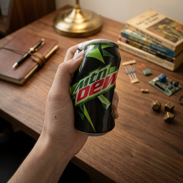 3.5 Inches Mountain Dew Squishy Cane - 1Pc