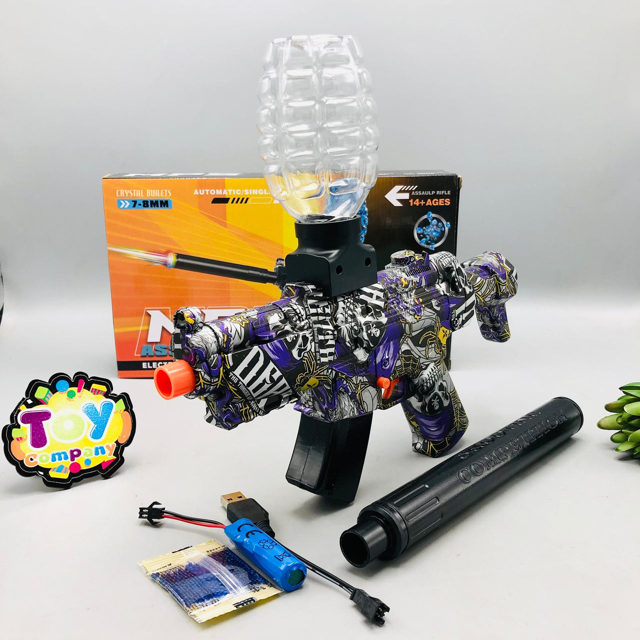 3.7V Electric MP5 Gel Blaster Assault Rifle