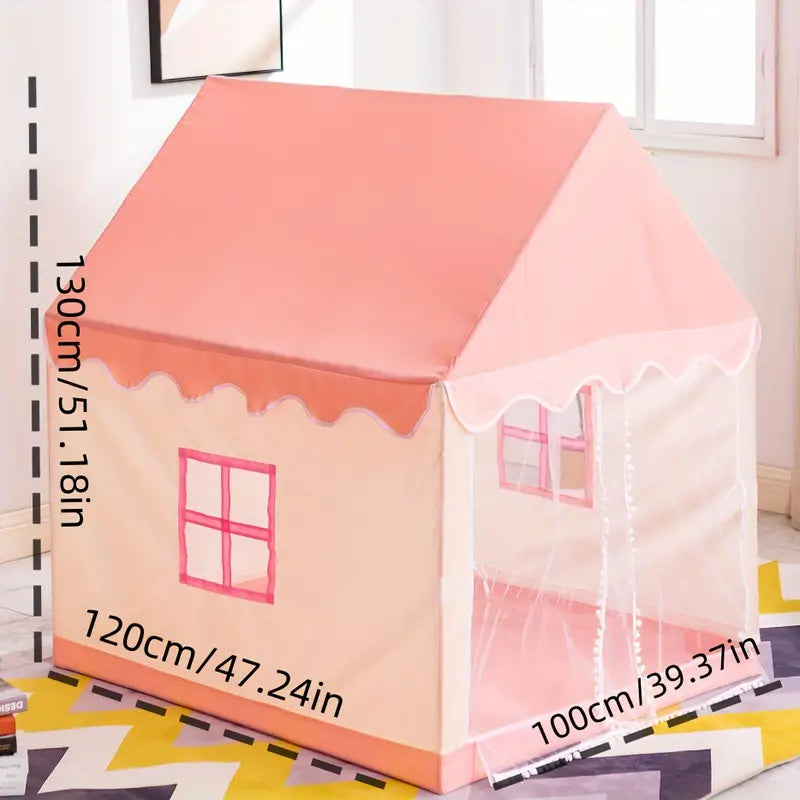 Castle Paradise Play Tent House 100"120"135"cm - Pink