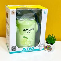 Premium Lemons Piggy Bank ATM Money Box