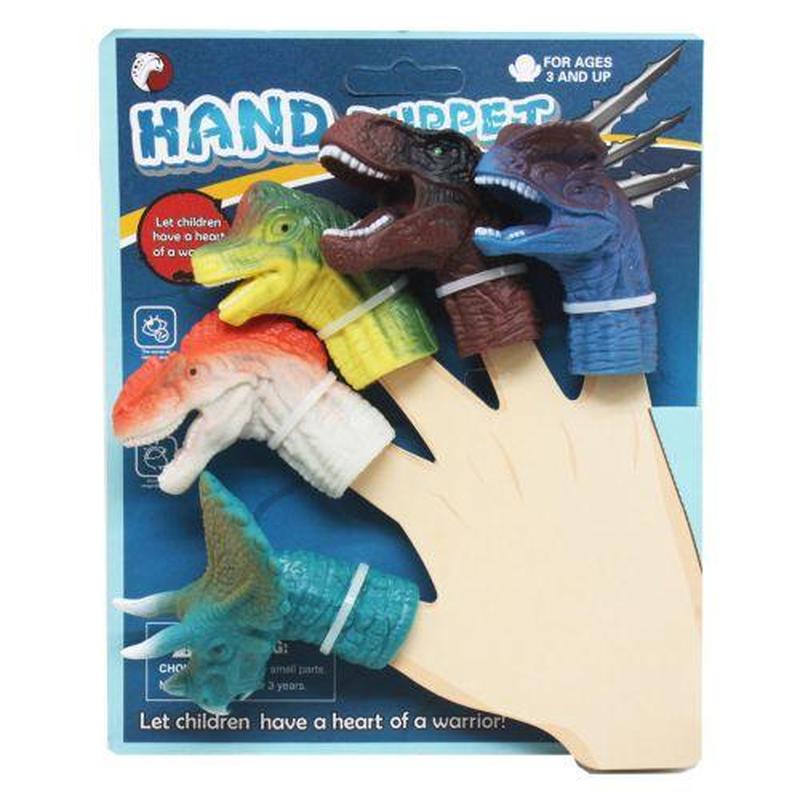 Mini Dinosaur World Finger Puppet - 5Pcs