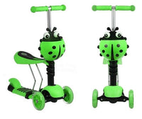 Adjustable Height Balance Scooter - Green