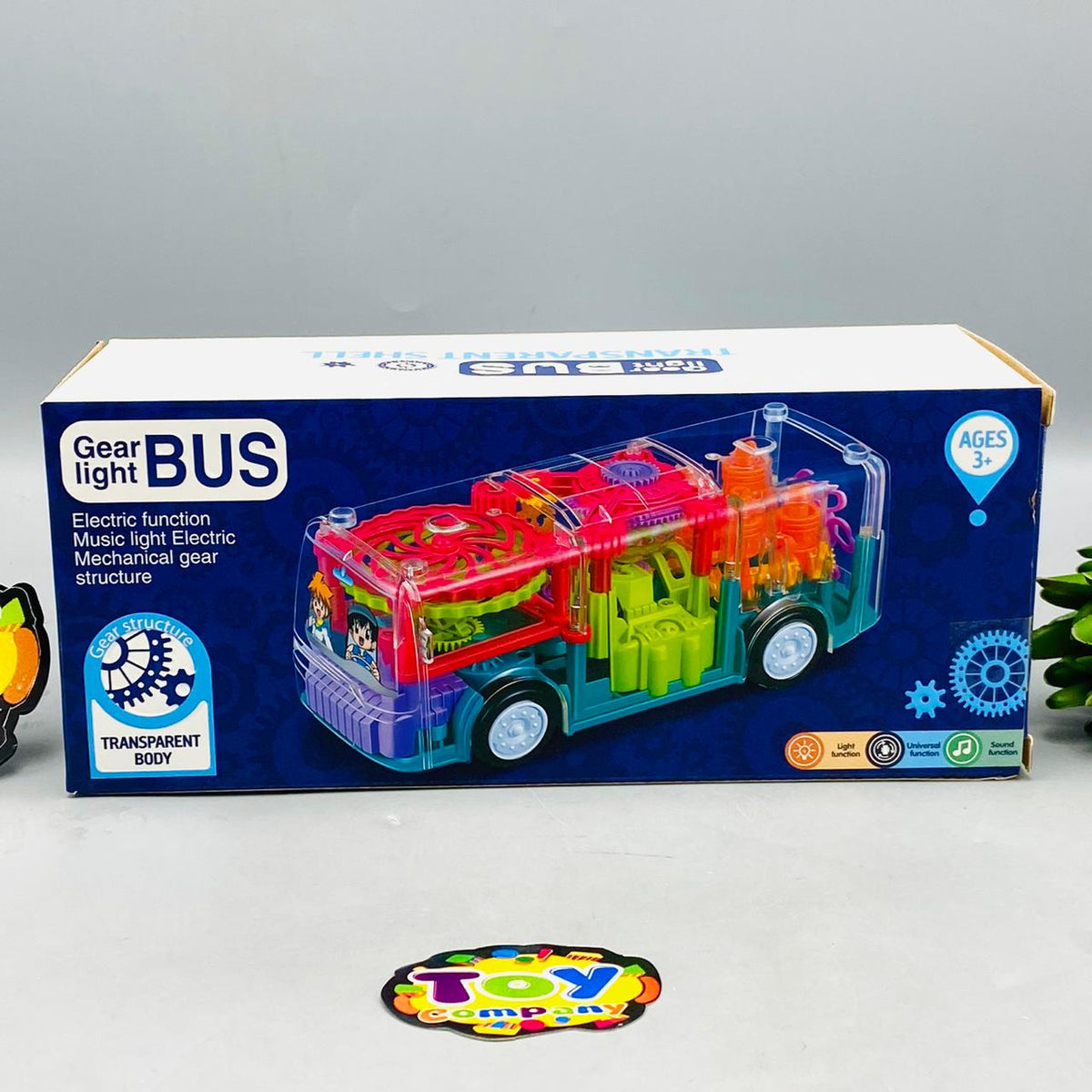 Gear Light Bus Toy
