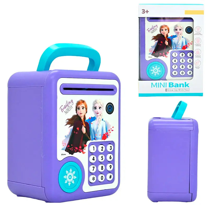 Frozen Face Recognition & Password Unlock Piggy Bank