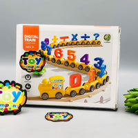 31Pcs Montessori Digital Number Train