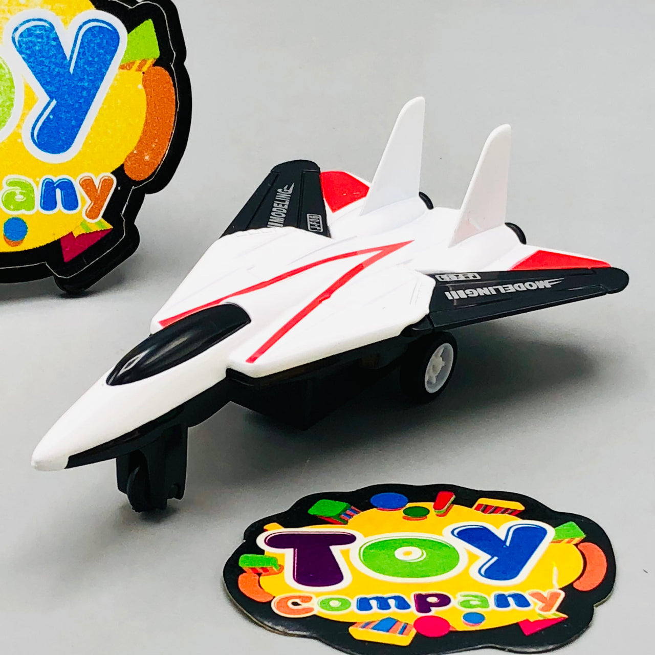 Diecast Mini Military Airplane Model - 1Pc