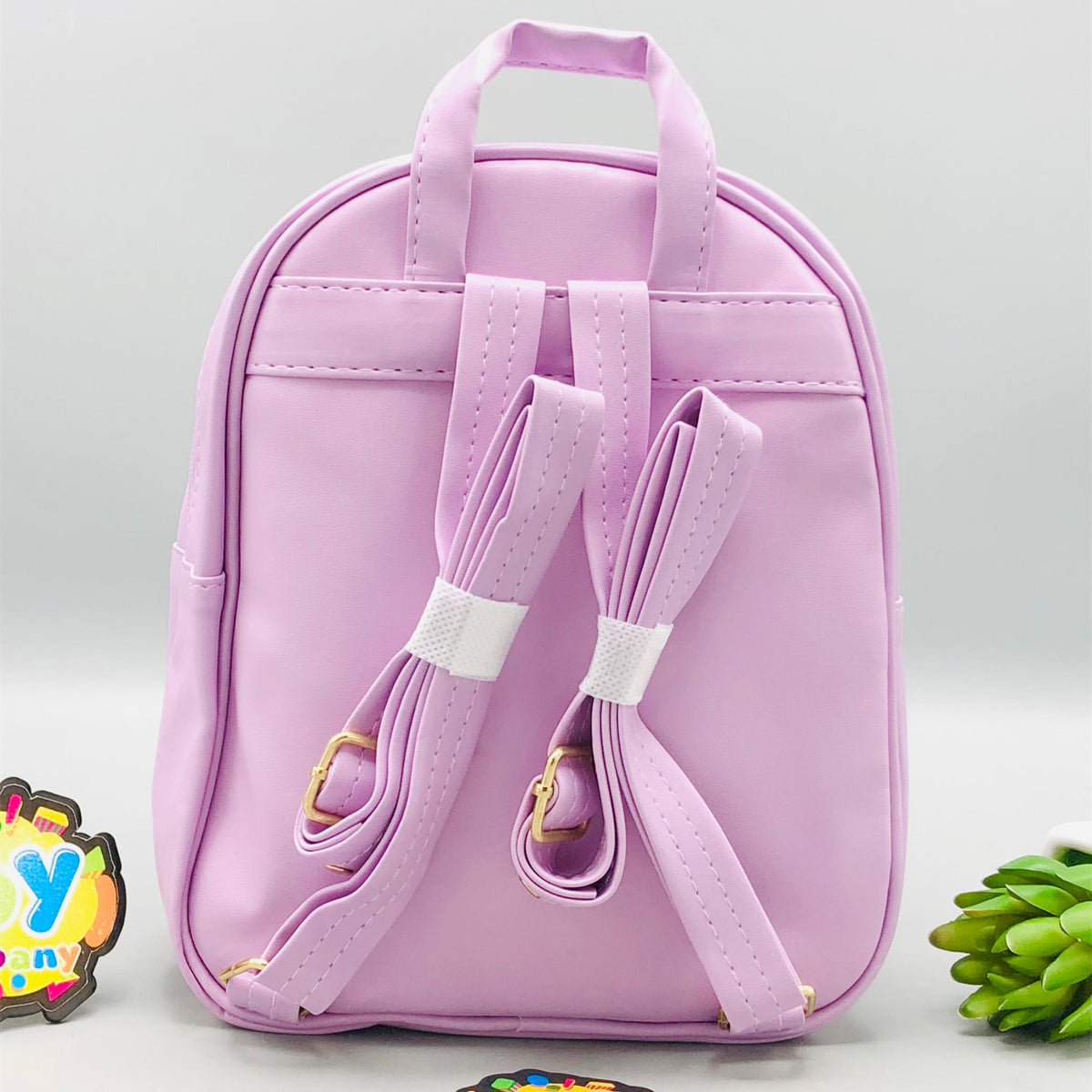 9* Inches Girls Fancy Butterfly Backpack - Purple