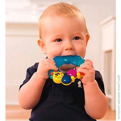 HOLA Rattle Teether Fun