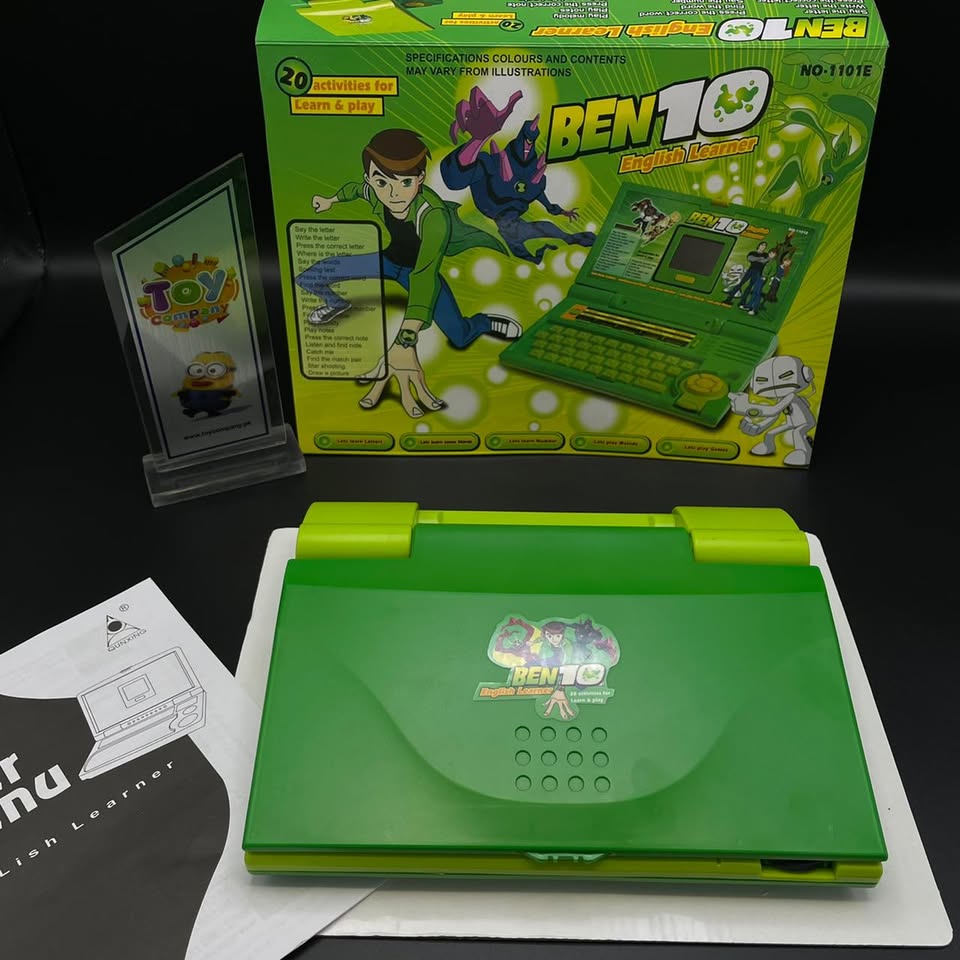 Ben 10 English Learner Kids Laptop