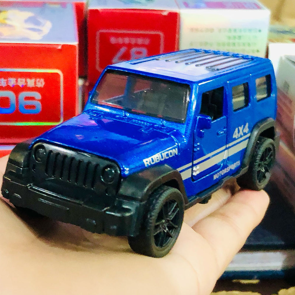 1:43 Diecast Mini Pullback Rubicon Model Car