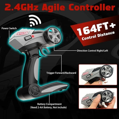 30Km/h 2.4GHz RC 4WD Nissan GTR Drifting Car