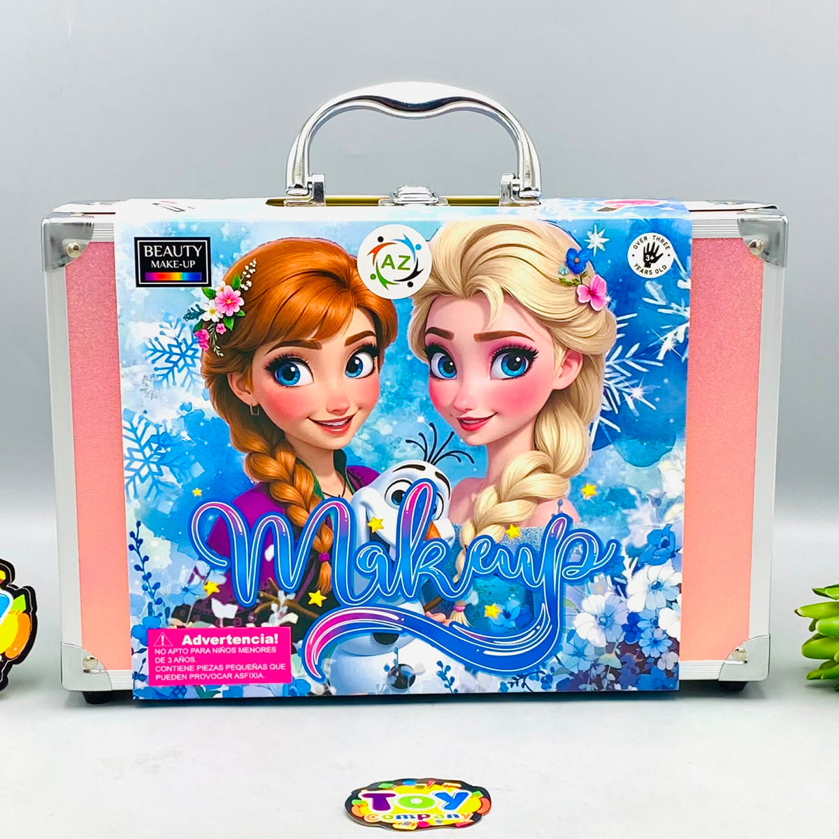 30Pcs Realistic Frozen Makeup Briefcase