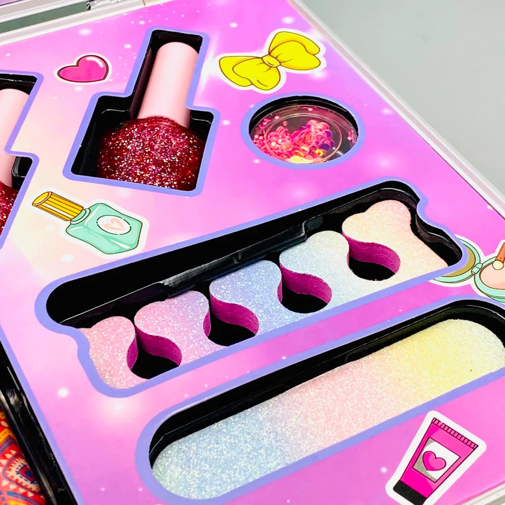 30Pcs Realistic Frozen Makeup Briefcase