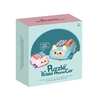 Kids Puzzle Rabbit Musical Telephone Car