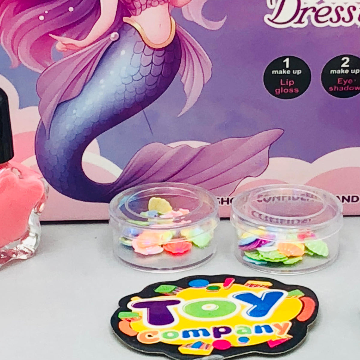 15Pcs Mermaid Realistic Makeup Bag