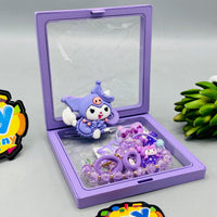 10Pcs Kuromi Girls Hair Accessories Set