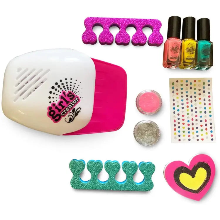 2in1 Realistic Nail Glam Salon With Dryer