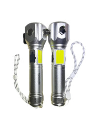 Multi-functional Metal LED Flashlight