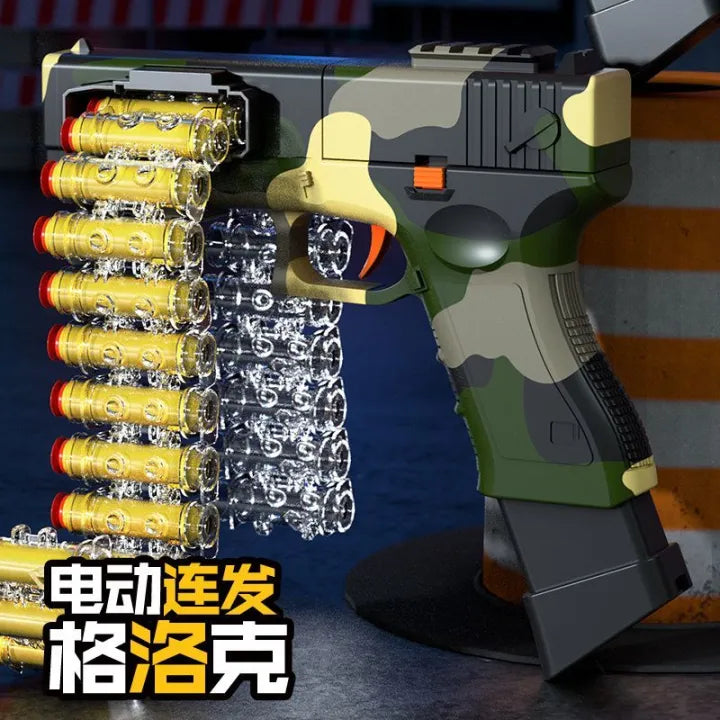 Manual Toy Gun Glock With 18Pcs Foam Darts Bullets