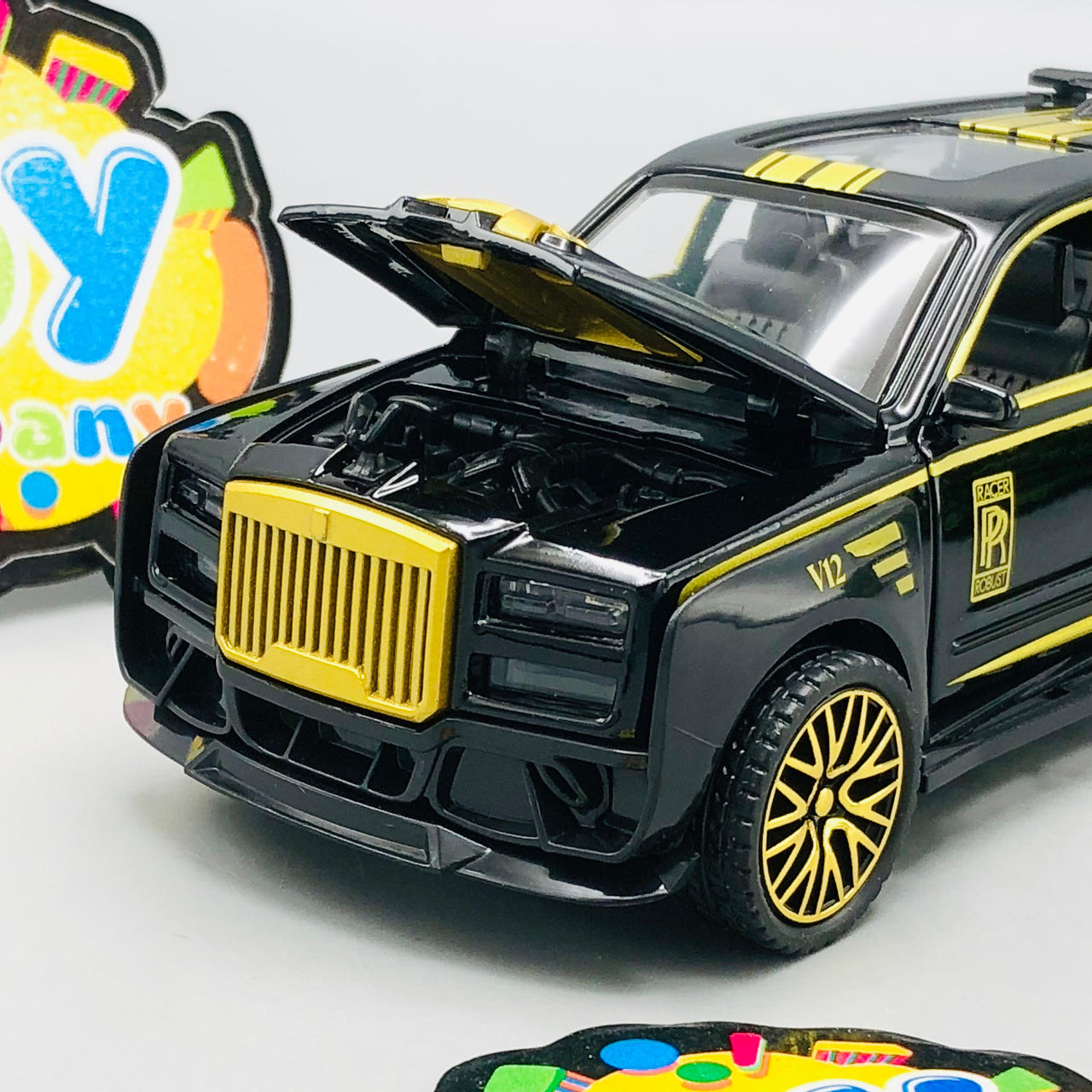 1:28 Diecast Mini Rolls Royce Model Car - 1Pc