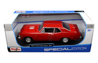 Maisto 1:18 Diecast 1970 Chevrolet Nova Ss Coupe - Red