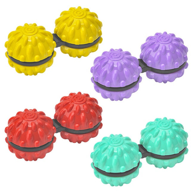 2 in 1 Anti Stress Massage Fidget Spinner Ball