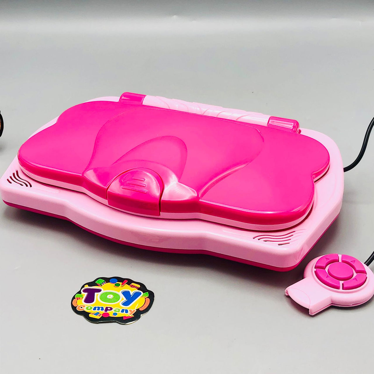 20 Activities Kids Intellectual Mouse Control Laptop - Pink