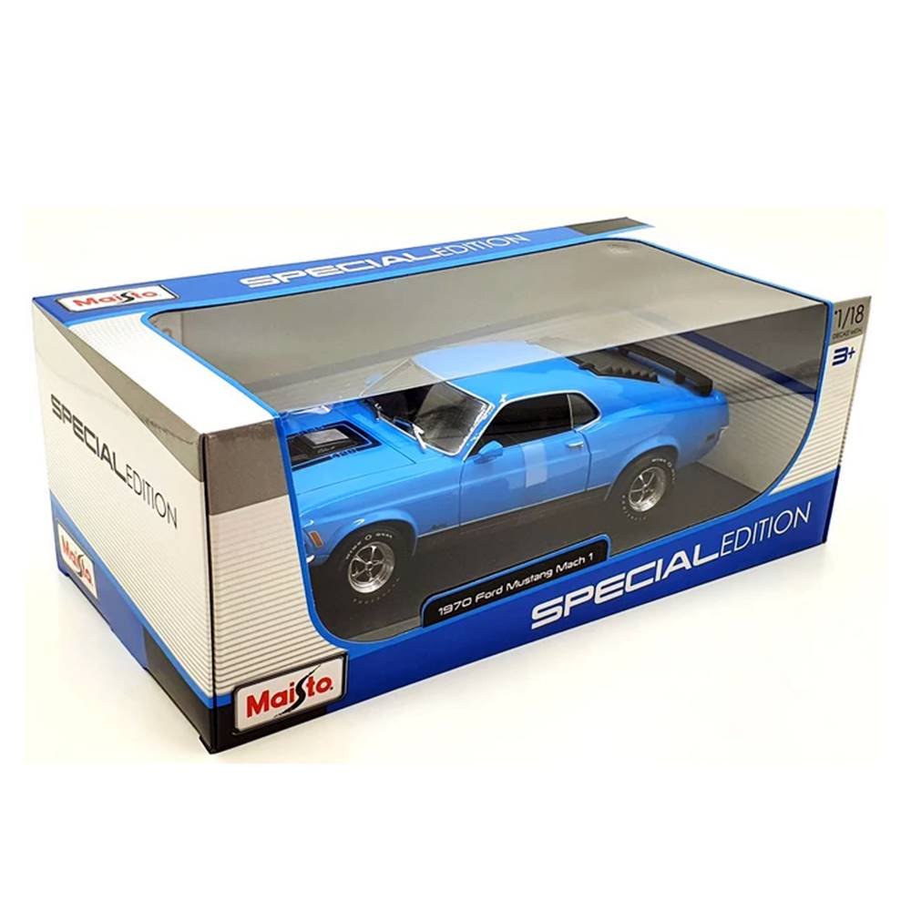 Maisto 1:18 Diecast Ford Mustang Mach 1 - Blue